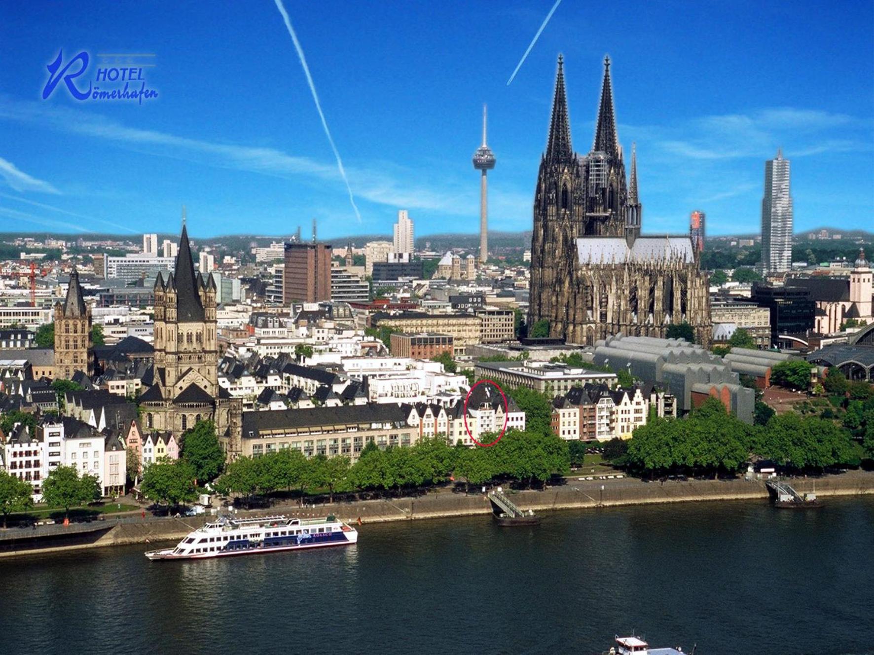 Hotel Roemerhafen Köln Dış mekan fotoğraf