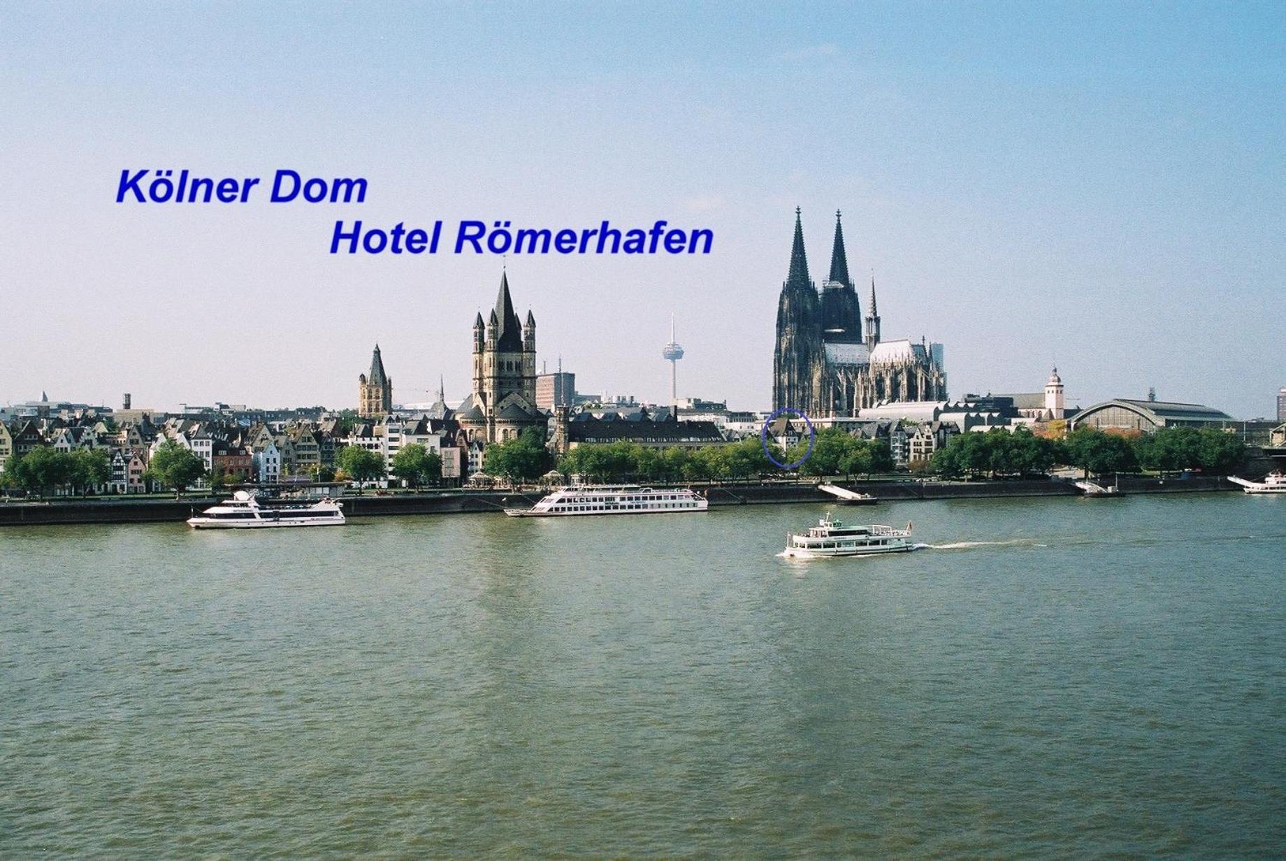 Hotel Roemerhafen Köln Dış mekan fotoğraf